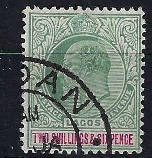 Image of Nigeria & Territories ~ Lagos SG 51 FU British Commonwealth Stamp